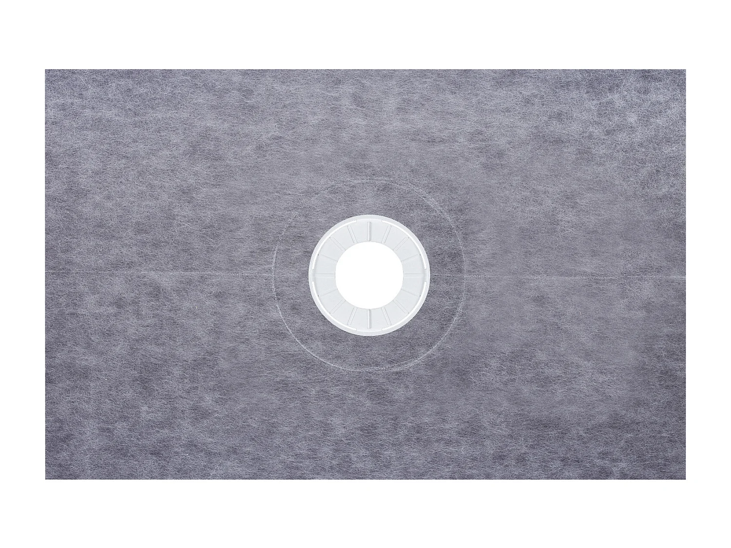 Receptor de Ducha Impermeable SucceBuy, 122 x 183 cm, con Desagüe Central y Abrazadera de PVC