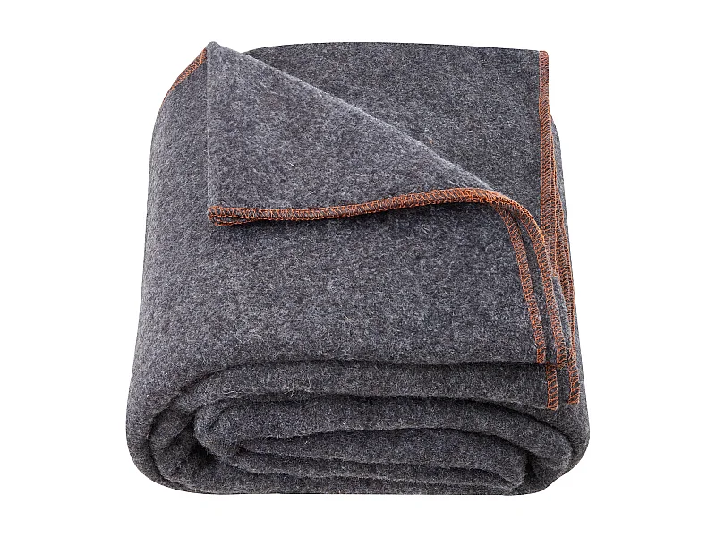 Wollen Campingdeken SucceBuy 162,56 cm x 223,52 cm Lichtgrijs Warm voor Buiten