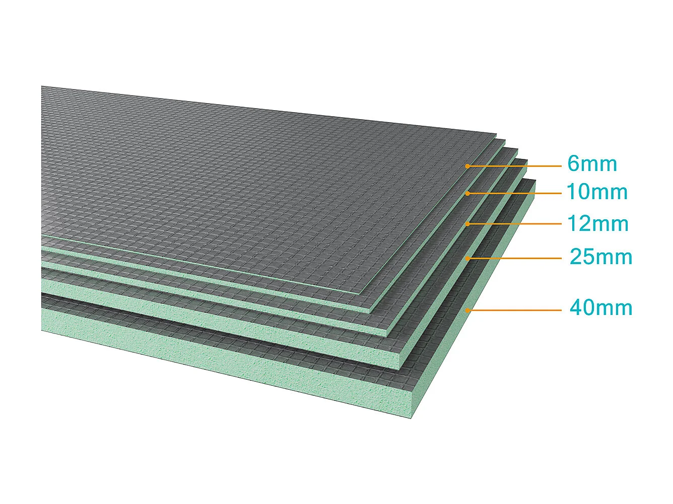 XPS-isolatieplaat, bouwplaten, kantplanken,verschillende afmetingen optionelen，Afmeting:1250x600x10mm，uit 4 stuks/pak