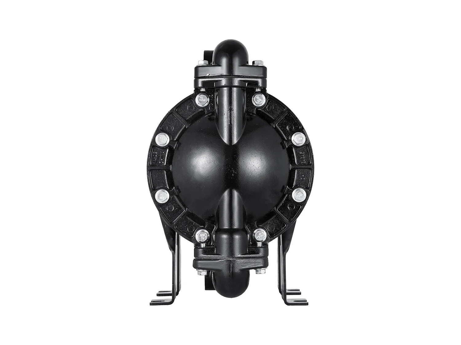 Pompe SucceBuy à Double Membrane Pneumatique, Entrée et Sortie de 1 Pouce, Aluminium, 35 GPM, Max. 120 PSI, QBY4-25LF46 pour Usage Industriel