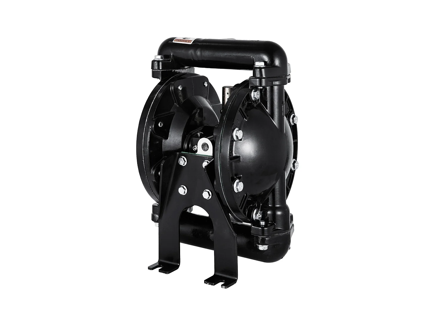 Pompe SucceBuy à Double Membrane Pneumatique, Entrée et Sortie de 1 Pouce, Aluminium, 35 GPM, Max. 120 PSI, QBY4-25LF46 pour Usage Industriel