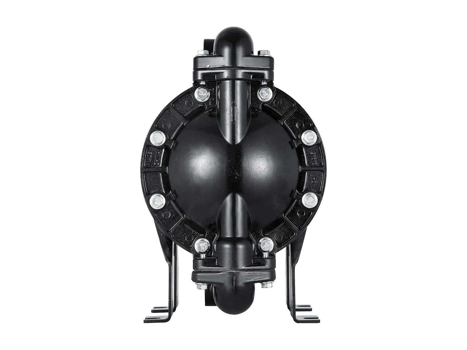 Pompe SucceBuy à Double Membrane Pneumatique, Entrée et Sortie de 1 Pouce, Aluminium, 35 GPM, Max. 120 PSI, QBY4-25LF46 pour Usage Industriel