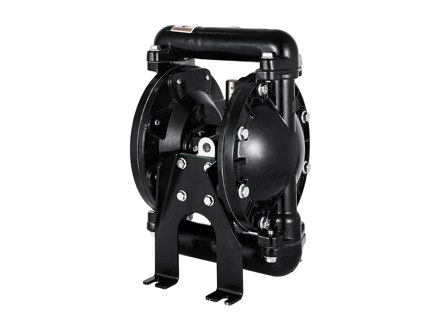 Pompe SucceBuy à Double Membrane Pneumatique, Entrée et Sortie de 1 Pouce, Aluminium, 35 GPM, Max. 120 PSI, QBY4-25LF46 pour Usage Industriel