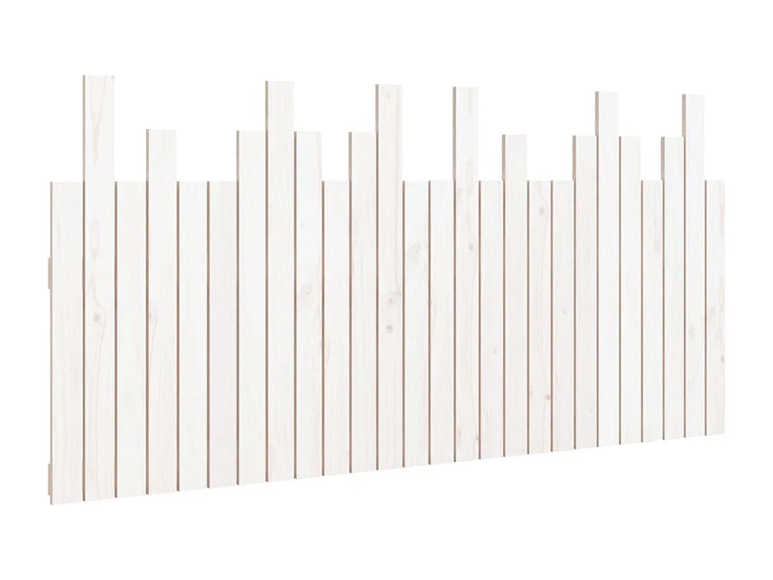 Tête de lit accessoire bois blanche 166 x 3 x 80 cm TDL0202706