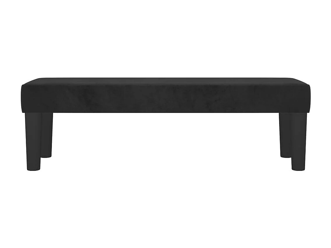 Banquette banc bout de noire 100 x 30 x 30 cm DEC024679