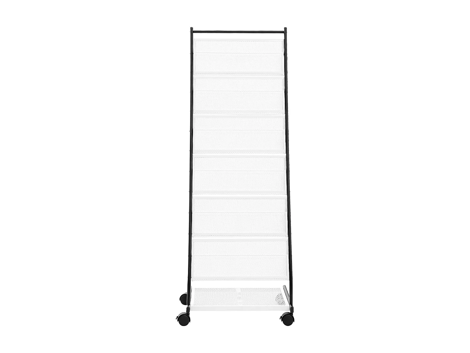 Portafogli SucceBuy, a 6 Livelli, Espositore di Riviste con 4 Rotelle per l'Ufficio