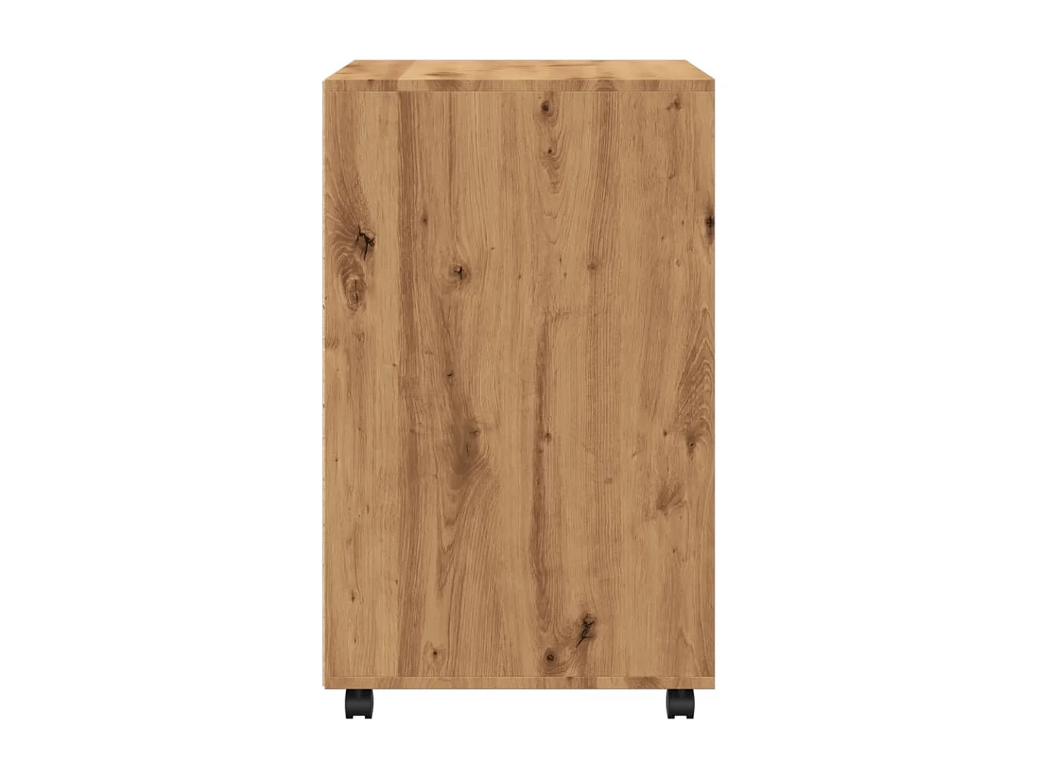 Meuble de bureau sur bois beige 60 x 48 x 81 cm DEC024491