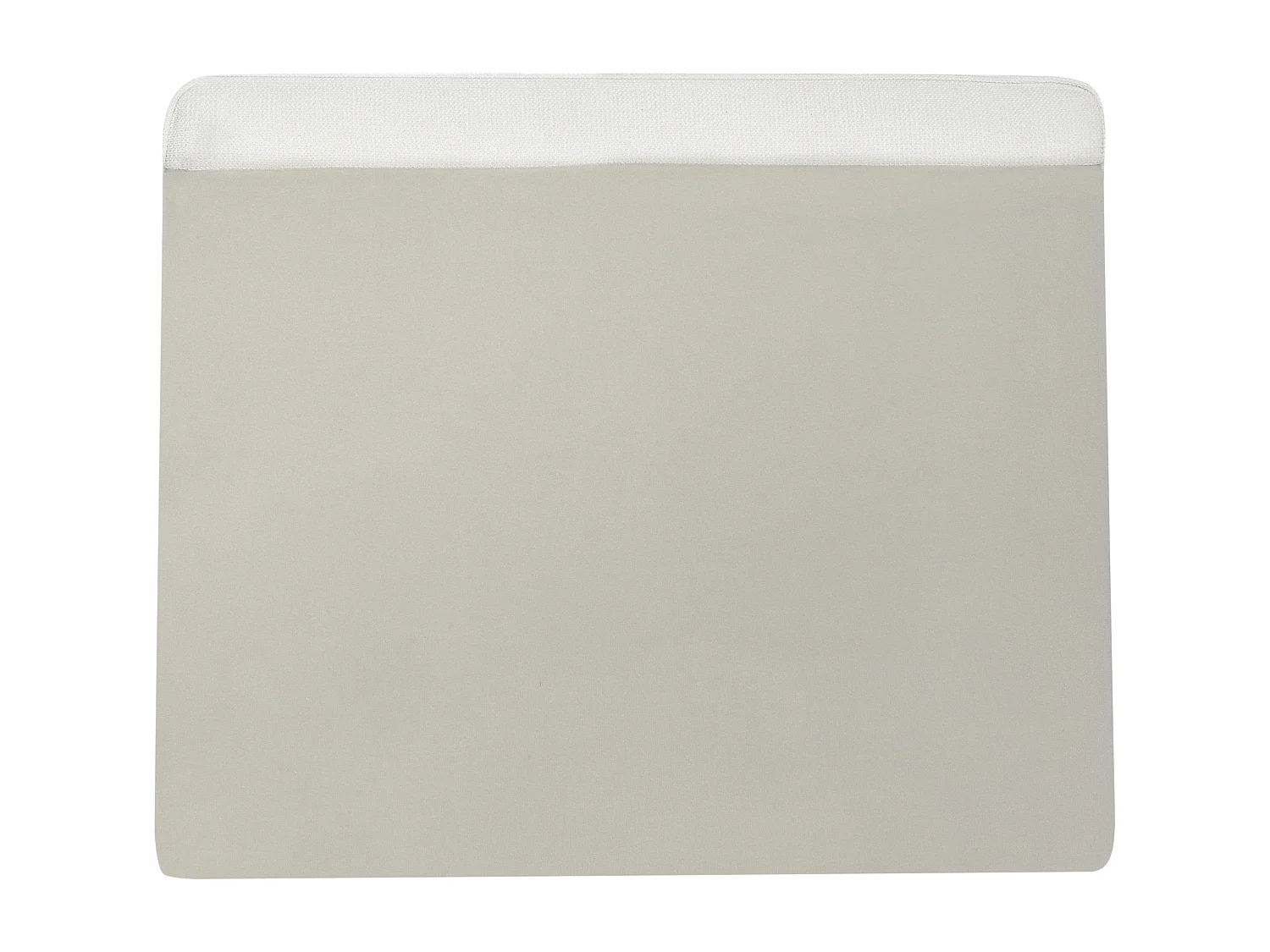 Canapé 3 places SAVALEN Tissu Blanc cassé