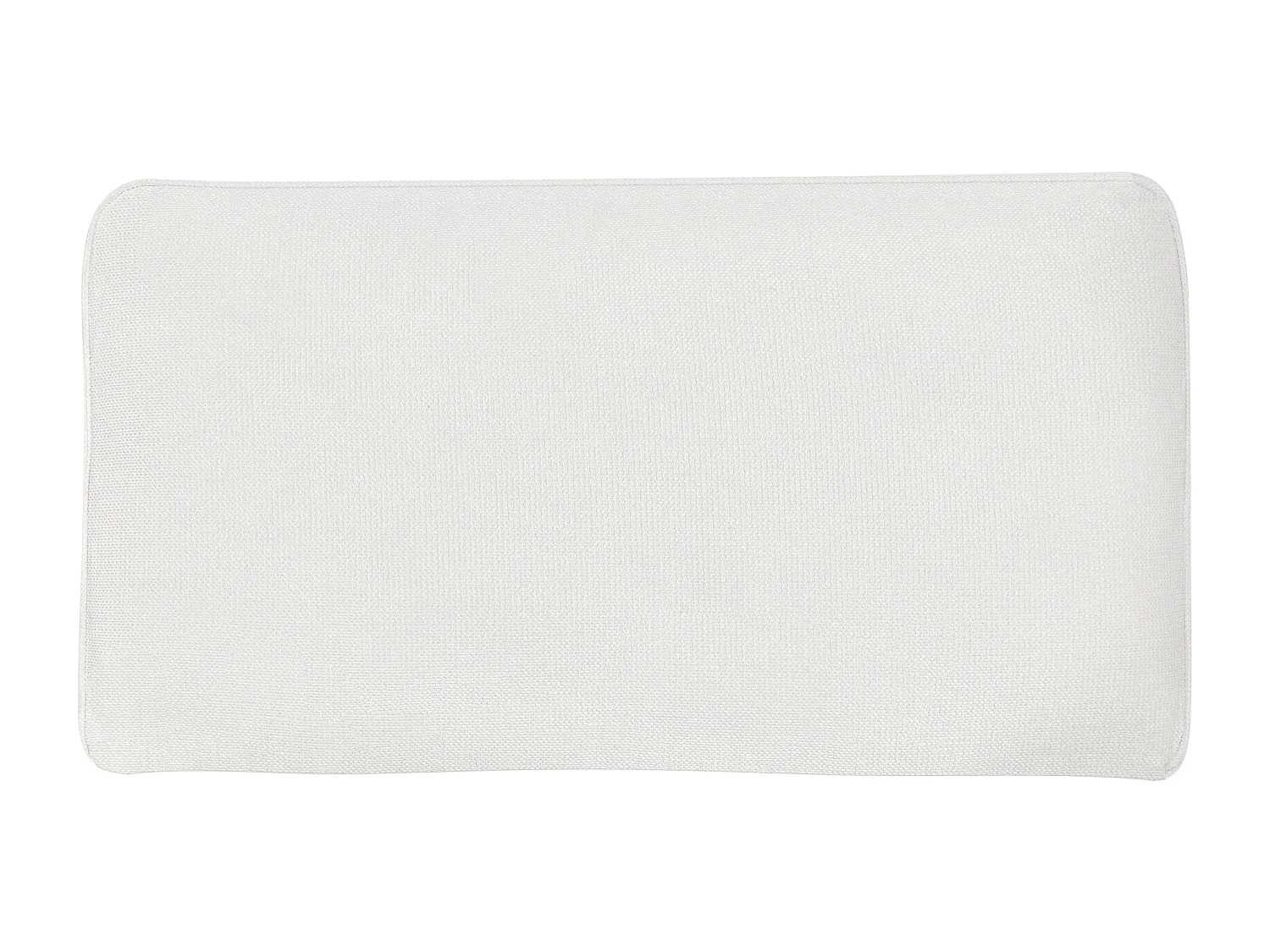 Canapé 3 places SAVALEN Tissu Blanc cassé