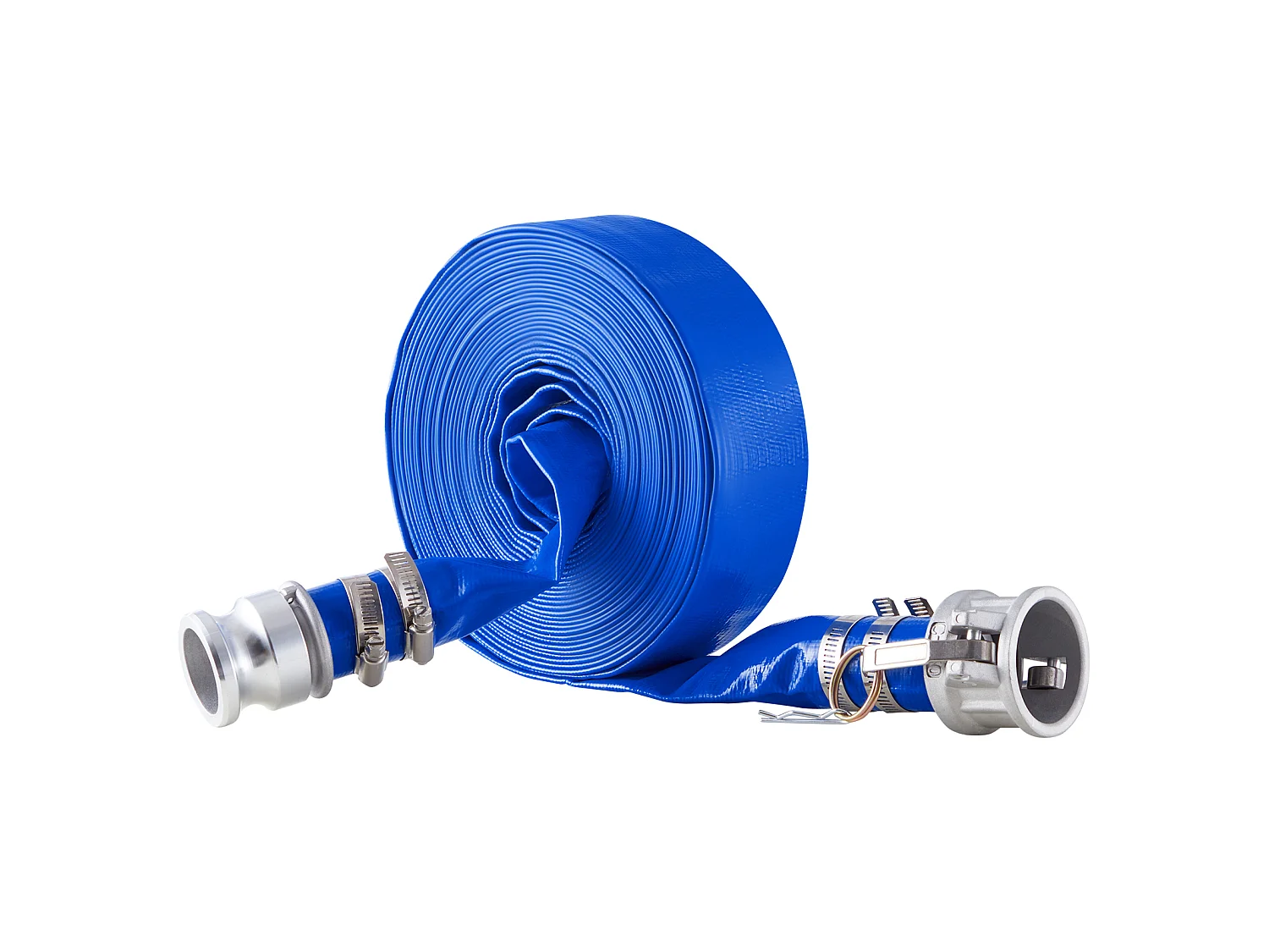 Slang SucceBuy voor Terugspoeling 4cm x 1524cm blauw met Complete Aansluitingen, Ontworpen voor Waterfilters en Zwembadonderhoud