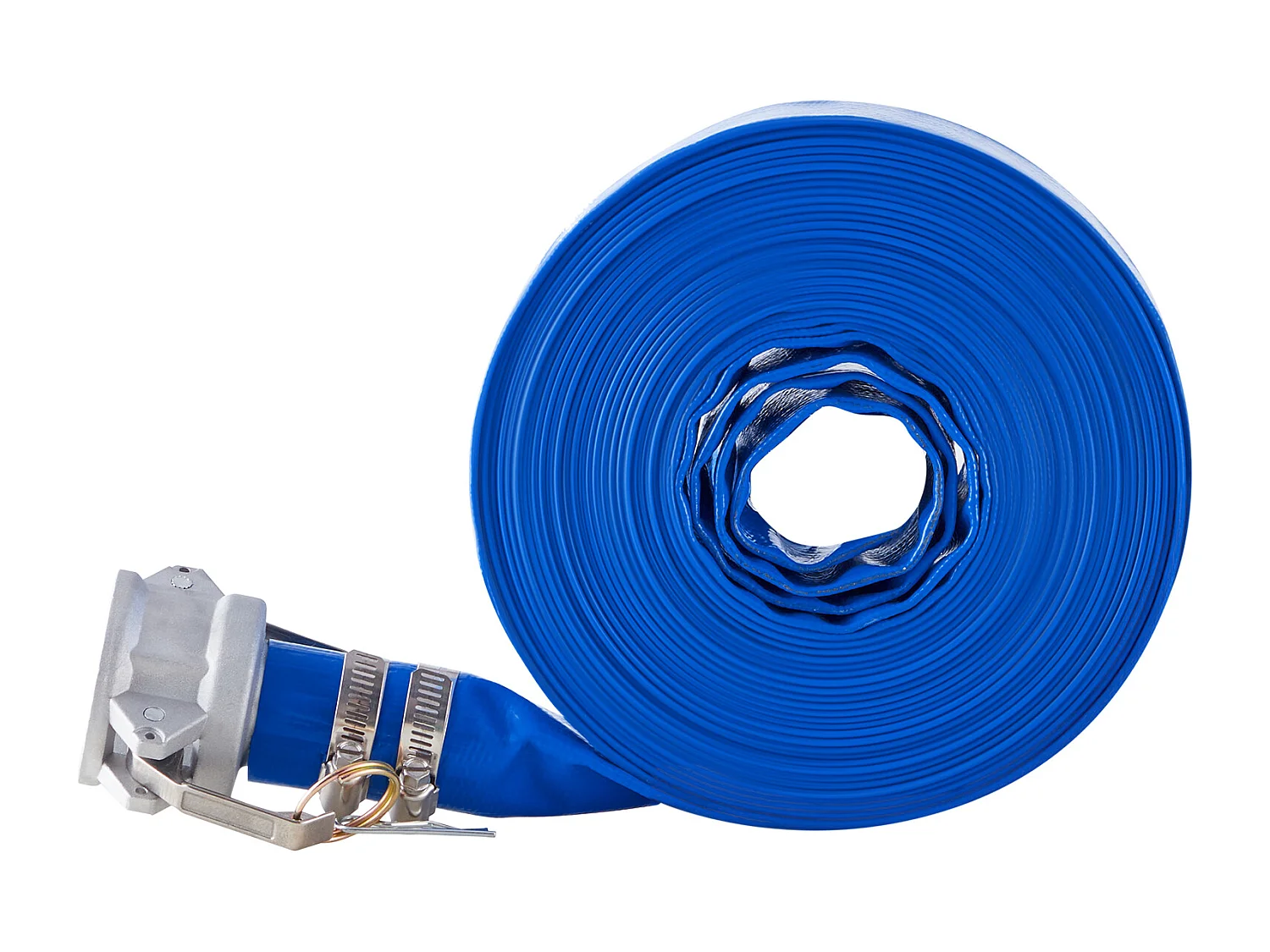 Slang SucceBuy voor Terugspoeling 4cm x 1524cm blauw met Complete Aansluitingen, Ontworpen voor Waterfilters en Zwembadonderhoud