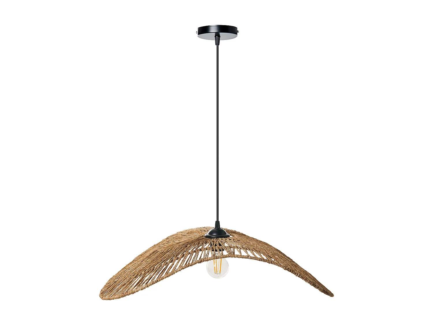 Lampe suspension YAGUEZ Jute Naturel