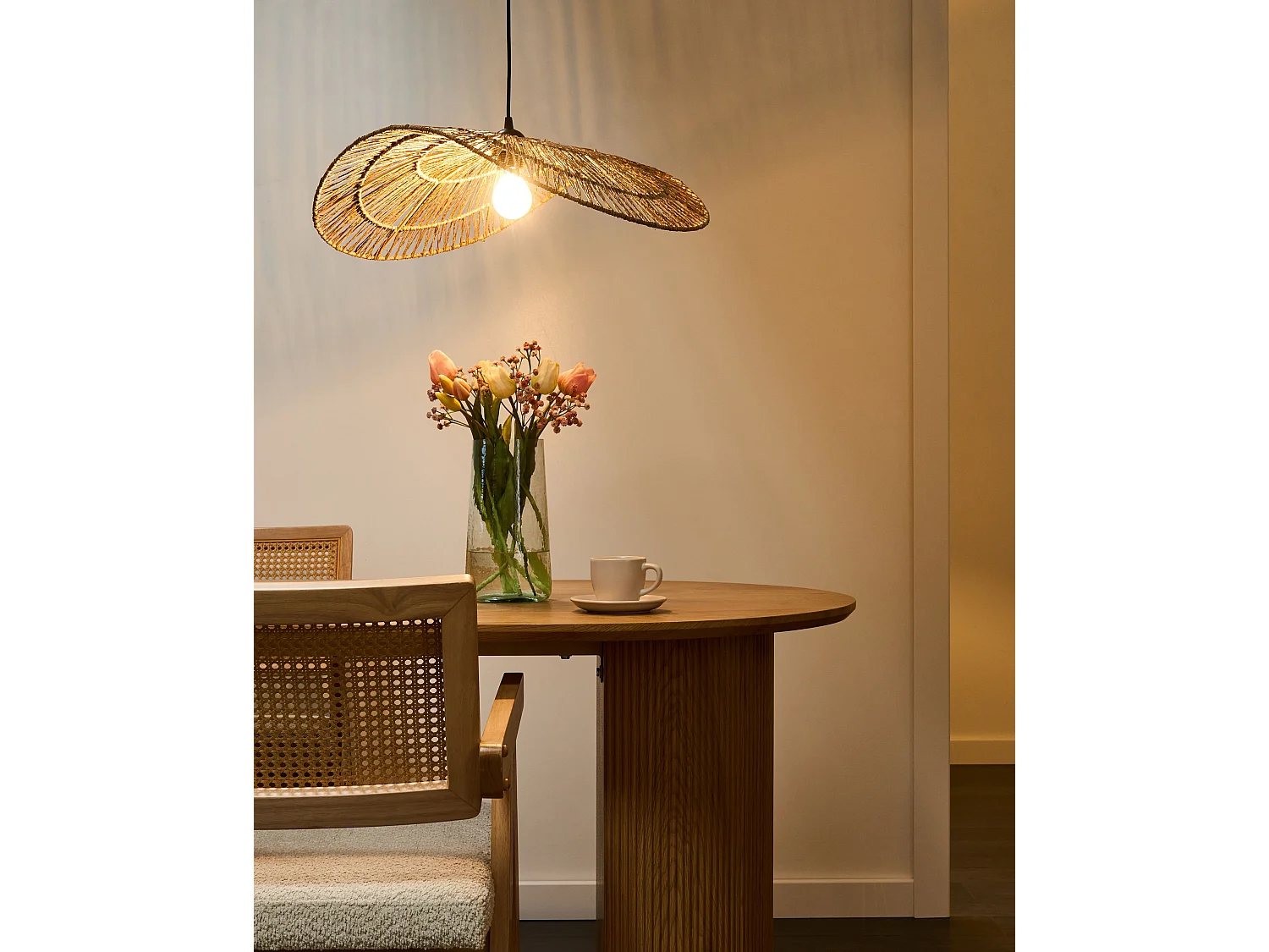 Lampe suspension YAGUEZ Jute Naturel