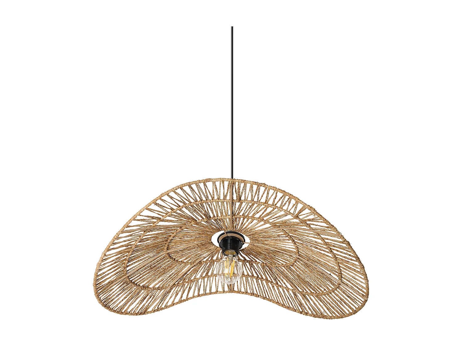 Lampe suspension YAGUEZ Jute Naturel