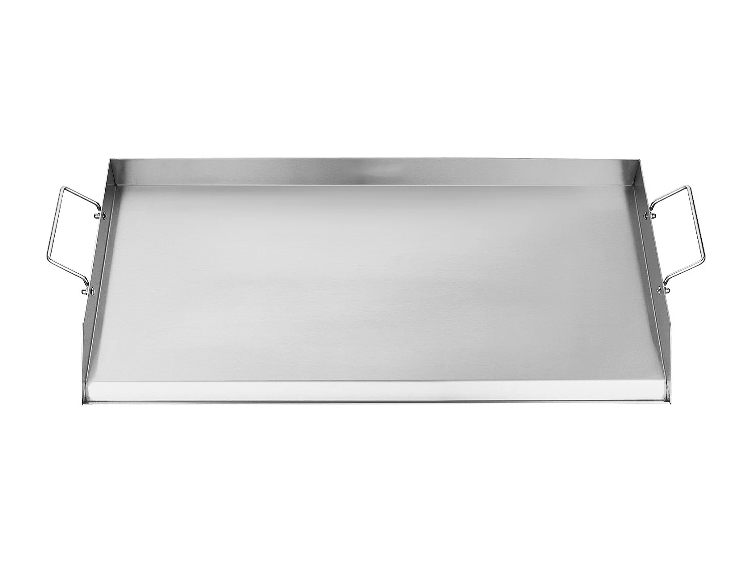 Plaque de Gril, SucceBuy Plaque de Cuisson en Acier Inoxydable pour Barbecue 809 x 370 mm