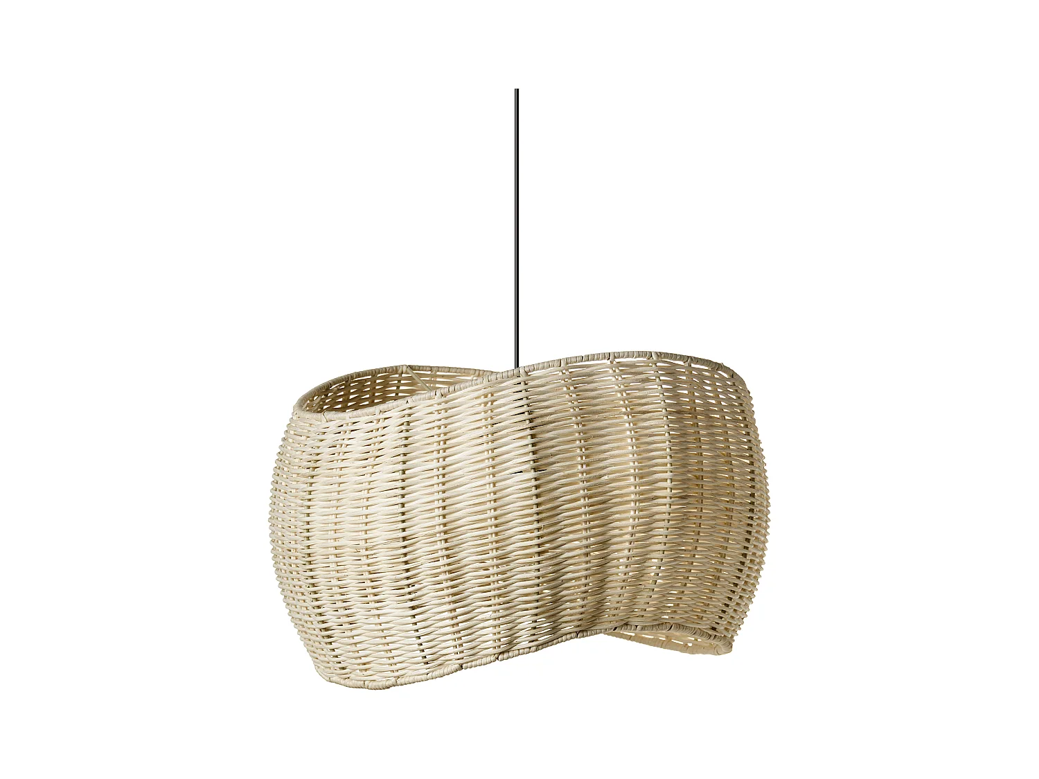 Lampe suspension COAMO Rotin Naturel
