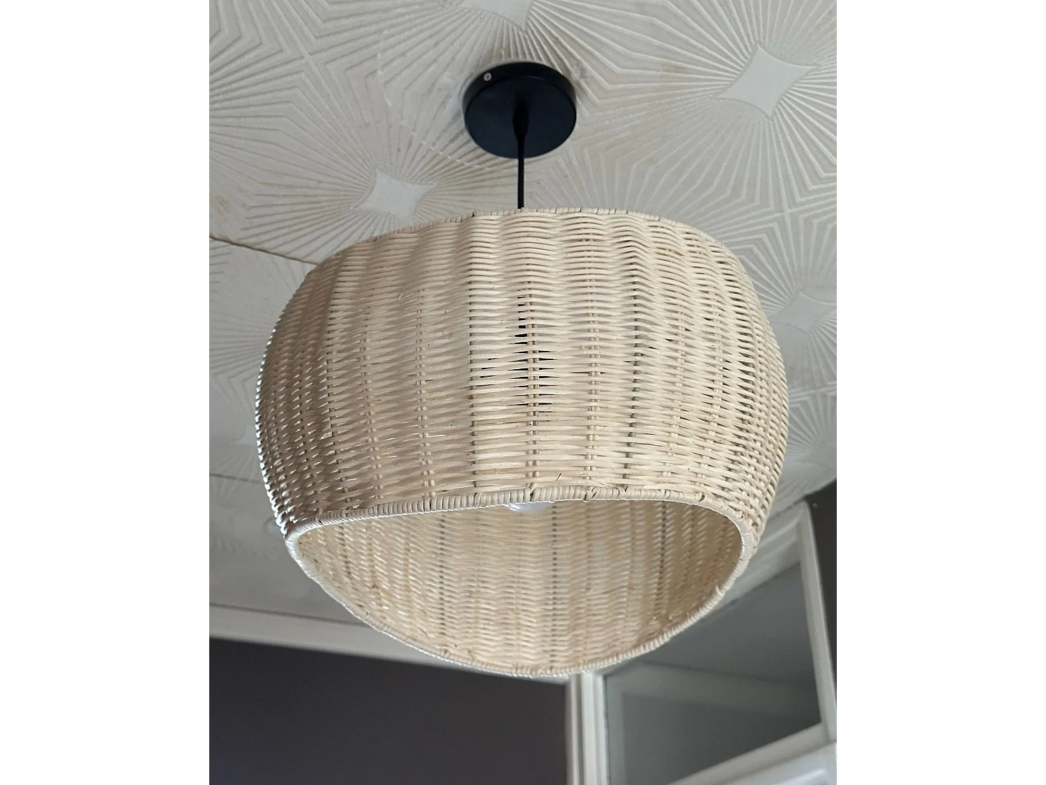 Pendant Lamp COAMO Rattan Natural