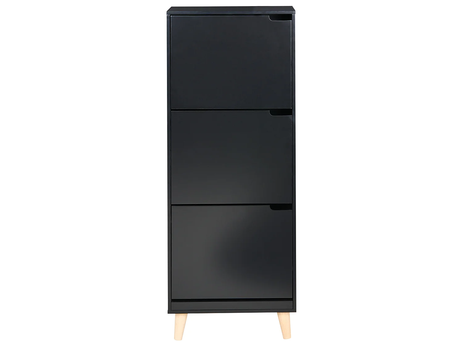 Shoe Storage Cabinet NEIKA Black