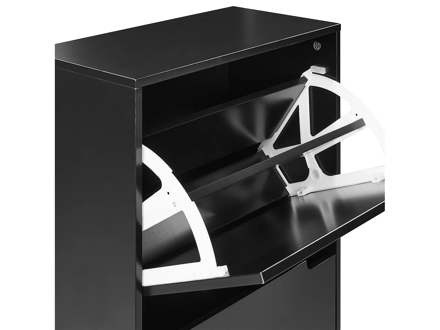 Shoe Storage Cabinet NEIKA Black