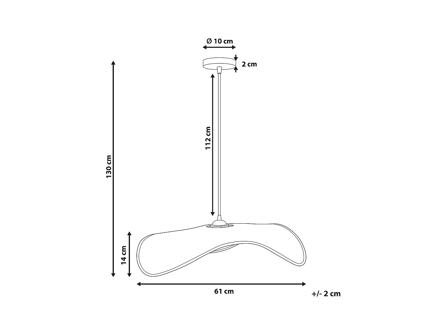 Lampe suspension CIBUCO Jute Naturel