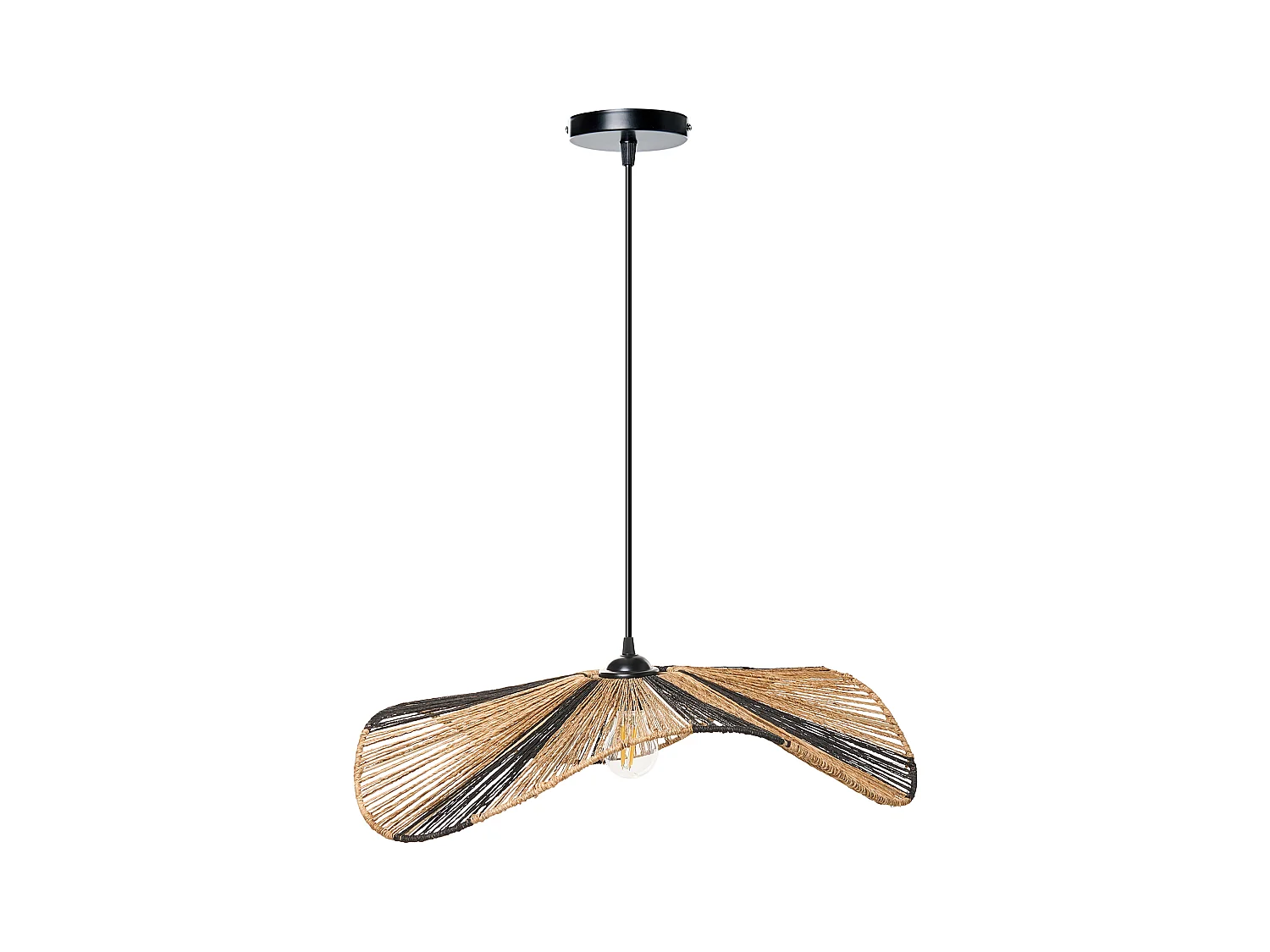 Lampe suspension CIBUCO Jute Naturel