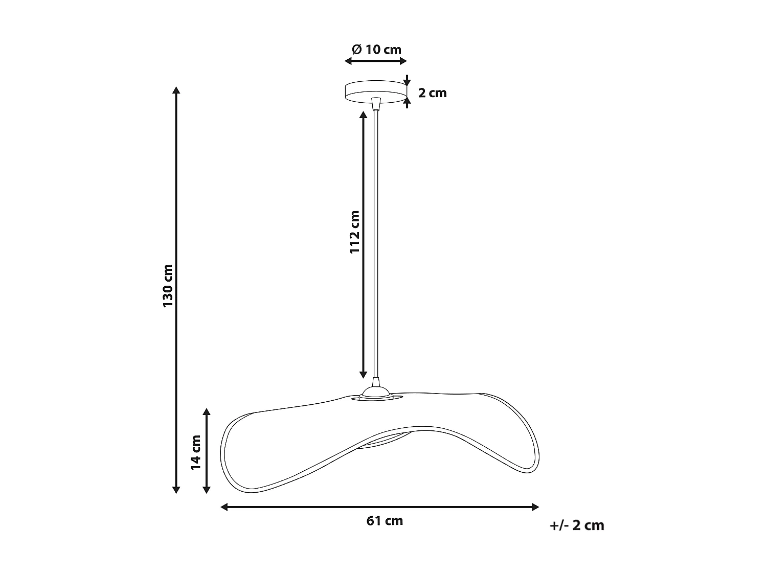 Lampe suspension CIBUCO Jute Naturel