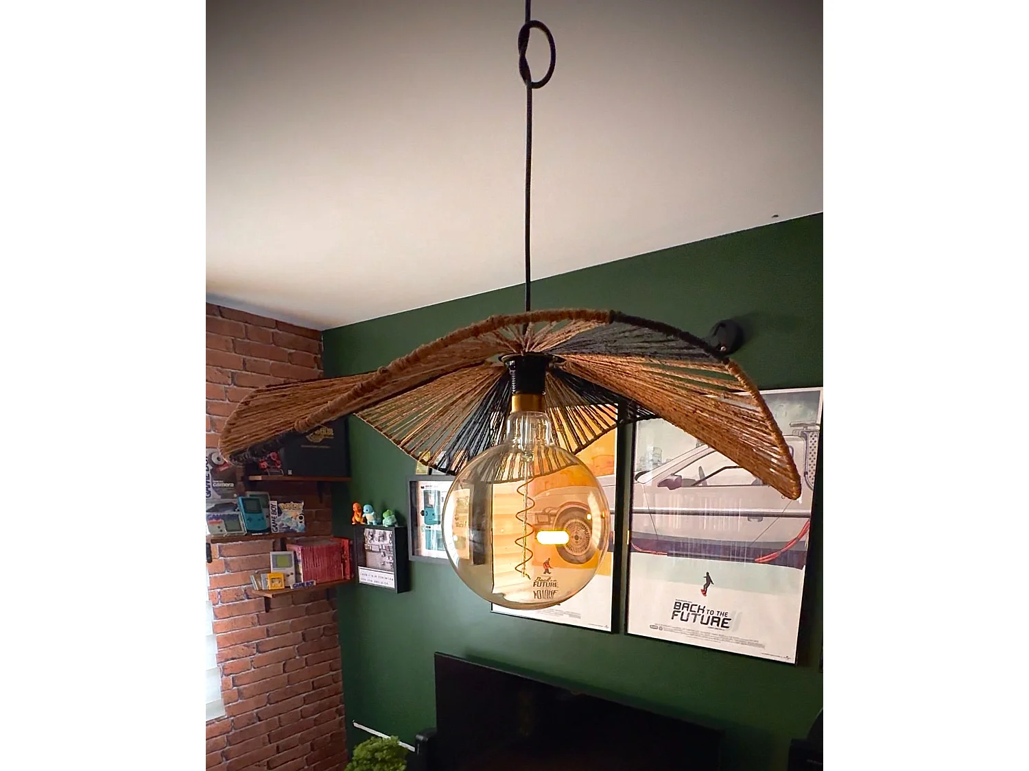 Pendant Lamp CIBUCO Jute Natural