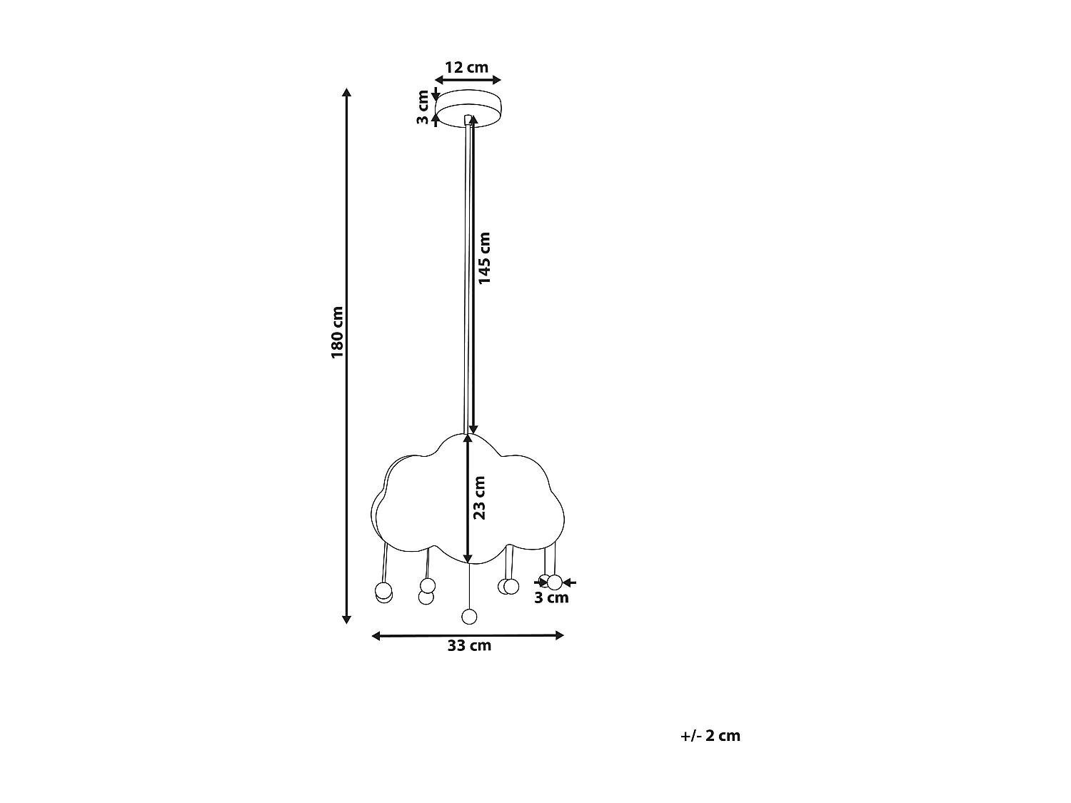 Lampe suspension Nuage ONON Rotin Naturel
