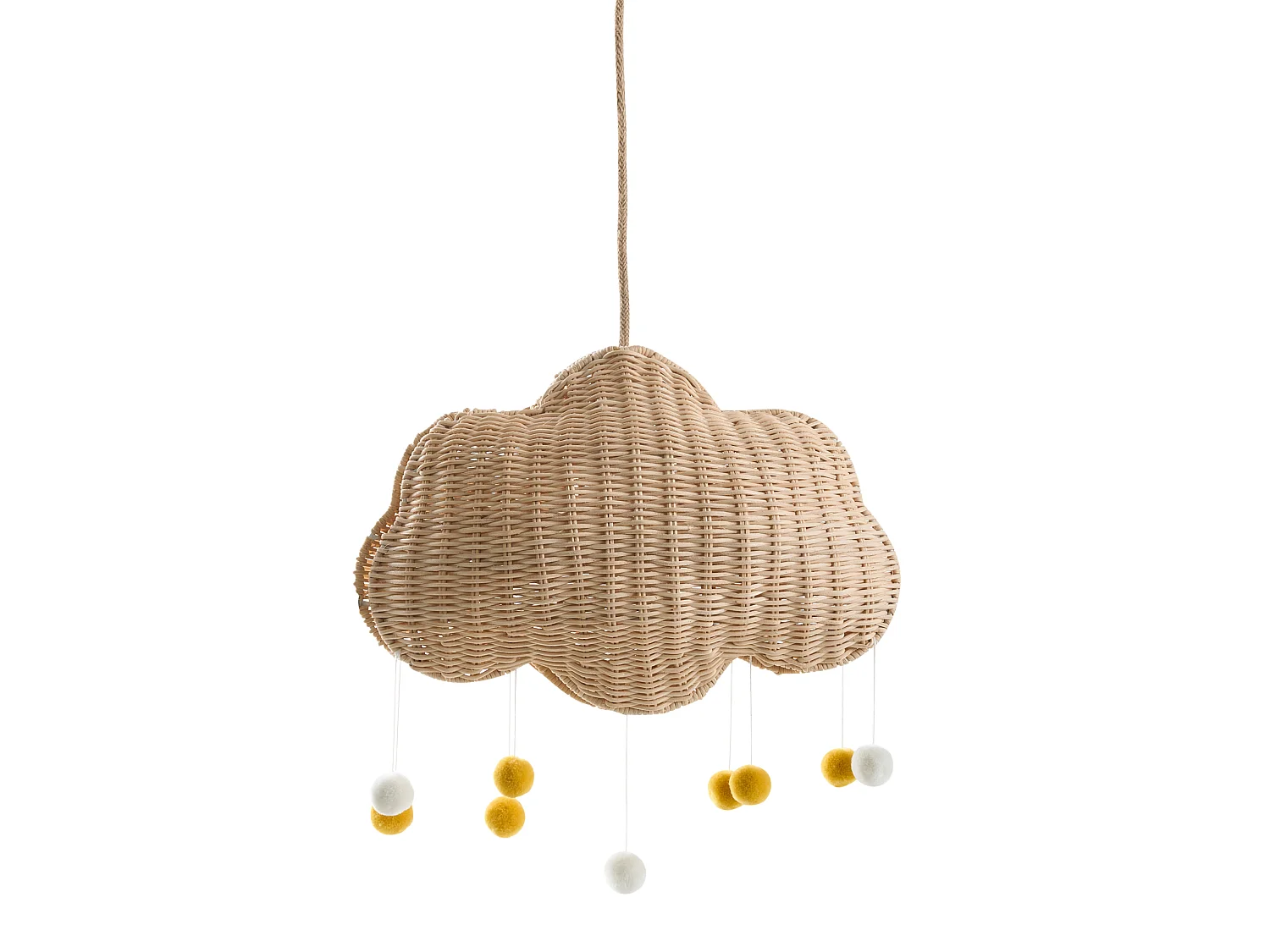 Pendant Lamp Cloud ONON Rattan Natural