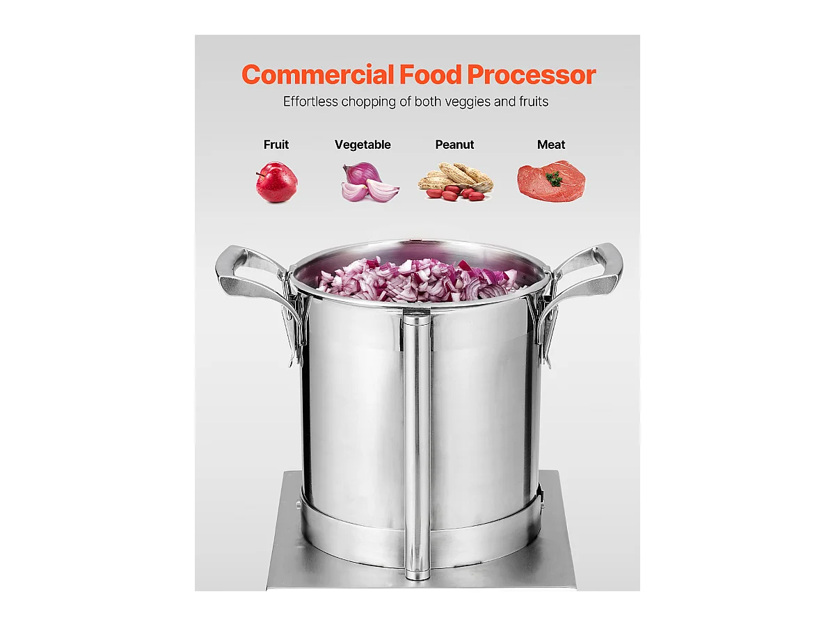 Tagliaverdure SucceBuy Robot da Cucina e Tritatutto 4 L - 550 W - Prestazioni Elevate