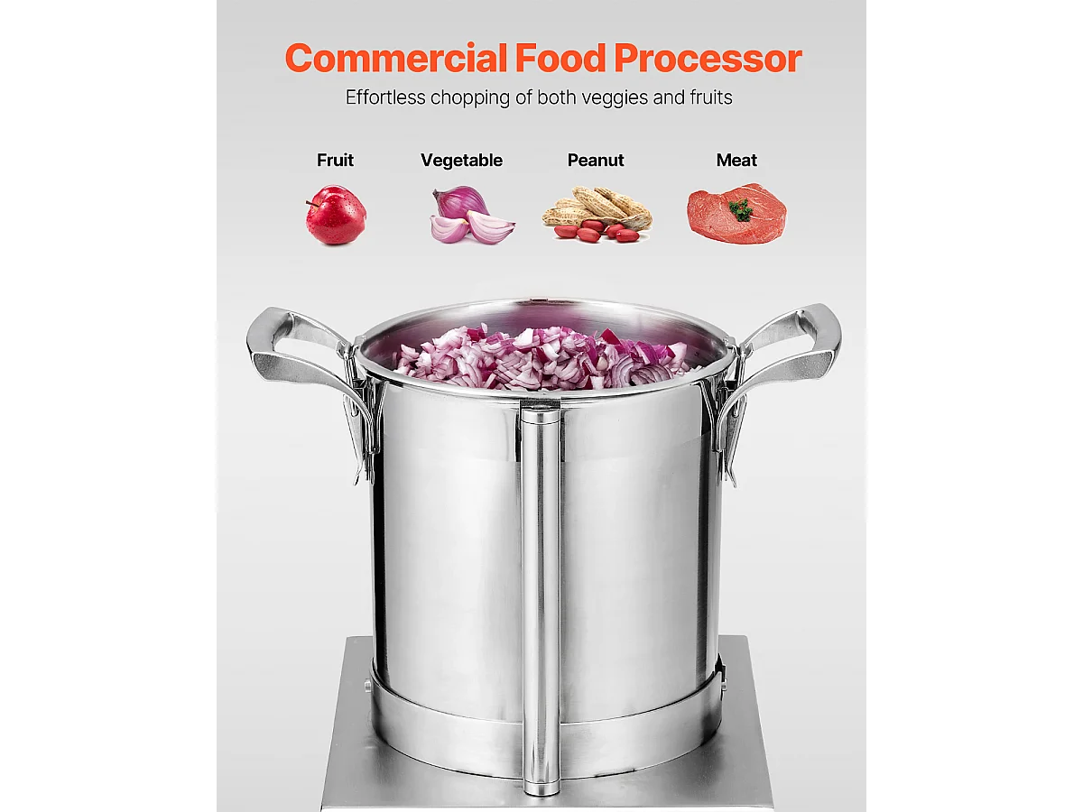 Coupe-Légumes SucceBuy Robot Culinaire et Hachoir 4L - 550 W - Performances élevées