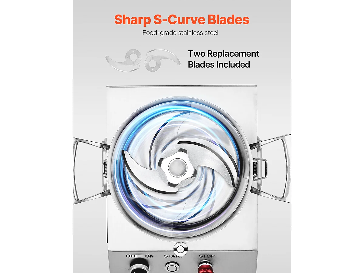 Coupe-Légumes SucceBuy Robot Culinaire et Hachoir 4L - 550 W - Performances élevées