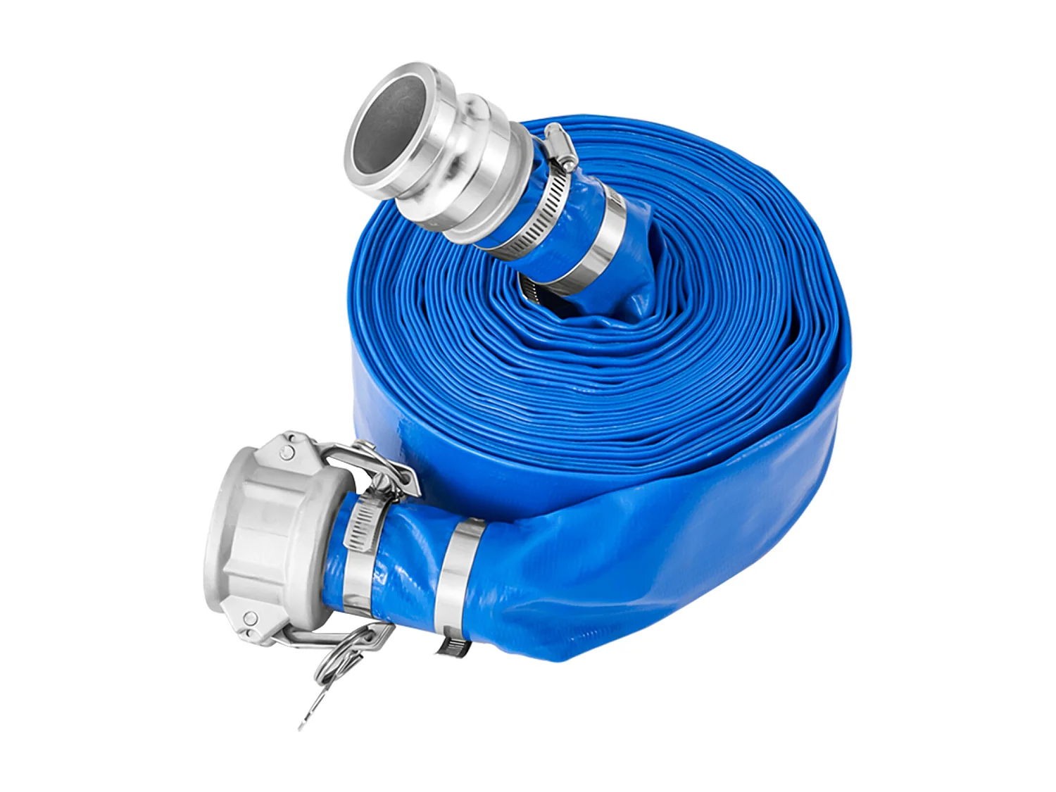 Kit de Tuyau SucceBuy d'Aspiration pour Pompe à Eau 5cm x 610cm/1524cm, Parfait pour Transfert d'Eau et Applications Domestiques ou Professionnelles