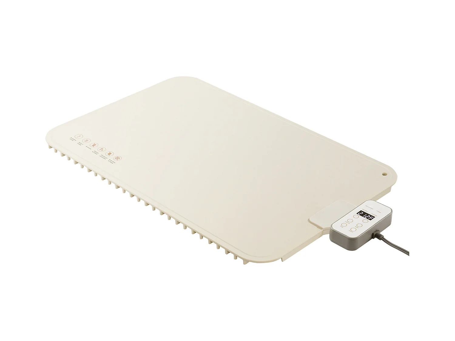 Oprolbare Elektrische Warmhoudplaat voor Buffet SucceBuy, met Temperatuurregelmatiger, 60x40 cm