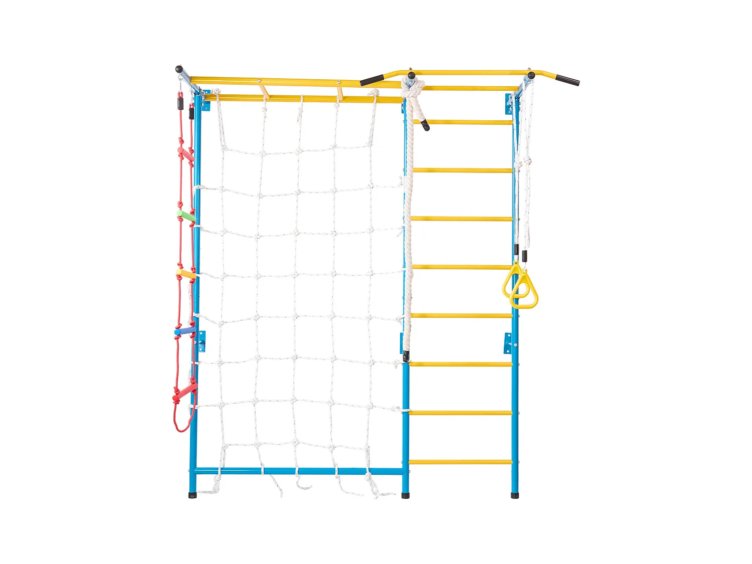 Ścianka Wspinaczkowa SucceBuy 7 w 1 dla Dzieci, Zabawki do Ćwiczeń i Wspinaczki w Pomieszczeniach, Wykonana ze Stali