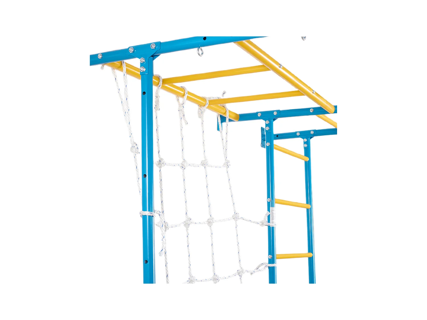 Ścianka Wspinaczkowa SucceBuy 7 w 1 dla Dzieci, Zabawki do Ćwiczeń i Wspinaczki w Pomieszczeniach, Wykonana ze Stali