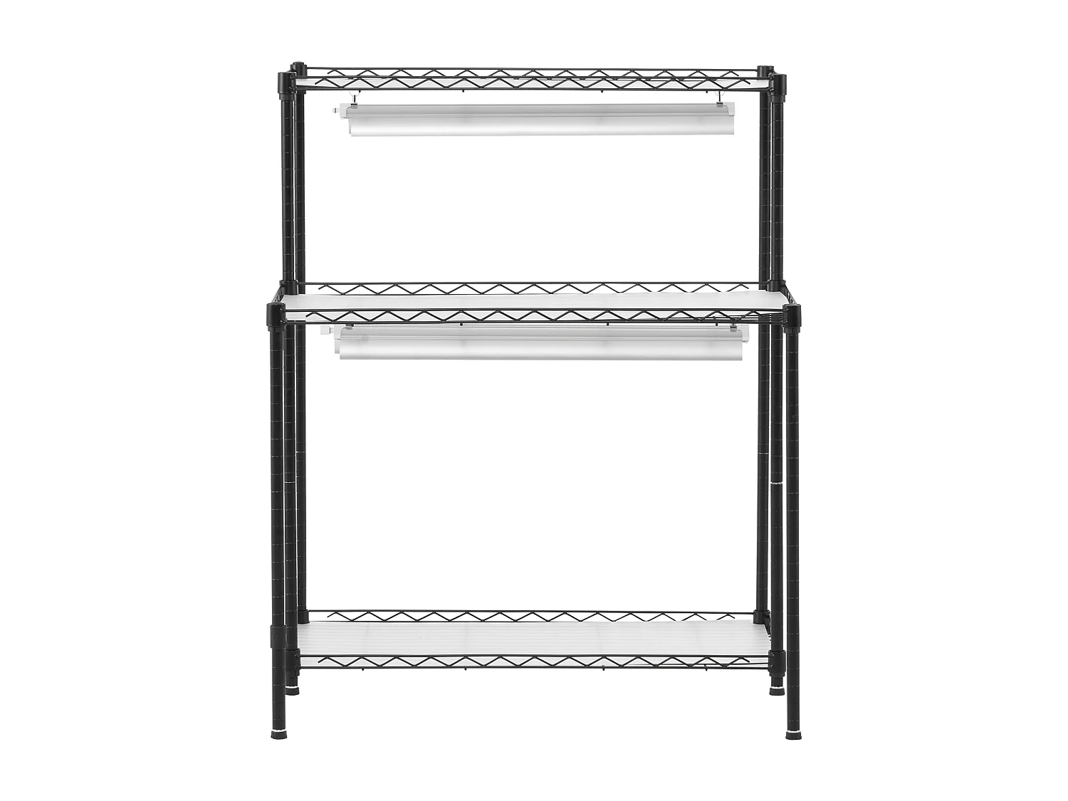 Support de Plante, SucceBuy Support pour Plantes DIY avec Lampes de Culture 6 Niveaux 192 W 180 cm de Hauteur