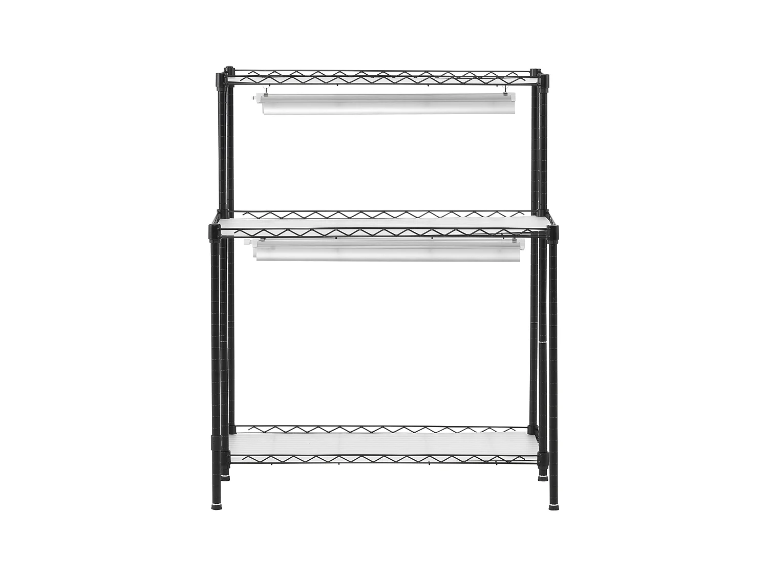 Support de Plante, SucceBuy Support pour Plantes DIY avec Lampes de Culture 6 Niveaux 192 W 180 cm de Hauteur