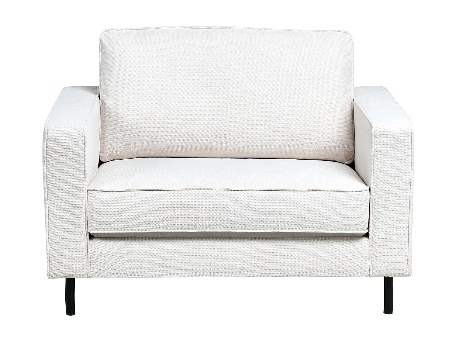 Fauteuil SAVALEN Tissu Blanc cassé