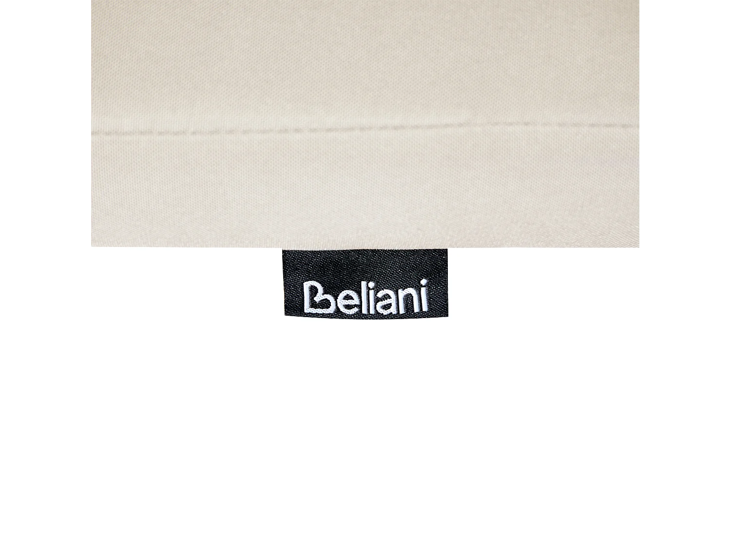 Lot de 2 chaises de jardin avec coussins AMANTEA PREMIUM Acacia Taupe