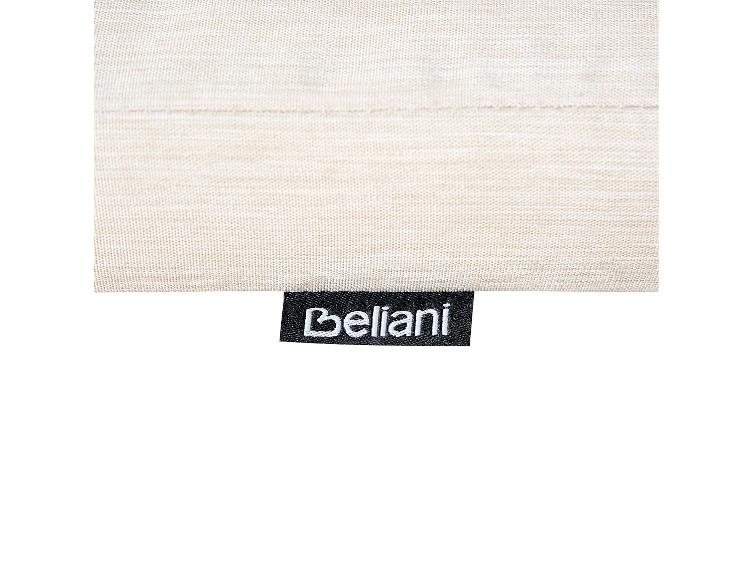 Lot de 2 chaises de jardin avec coussins JAVA PREMIUM Acacia Beige clair