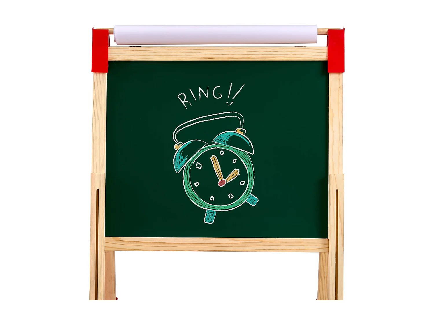 Kunststeun SucceBuy, 3-in-1 voor Kinderen, Magnetische Witte Plank van Hout met Dubbele Oppervlakte