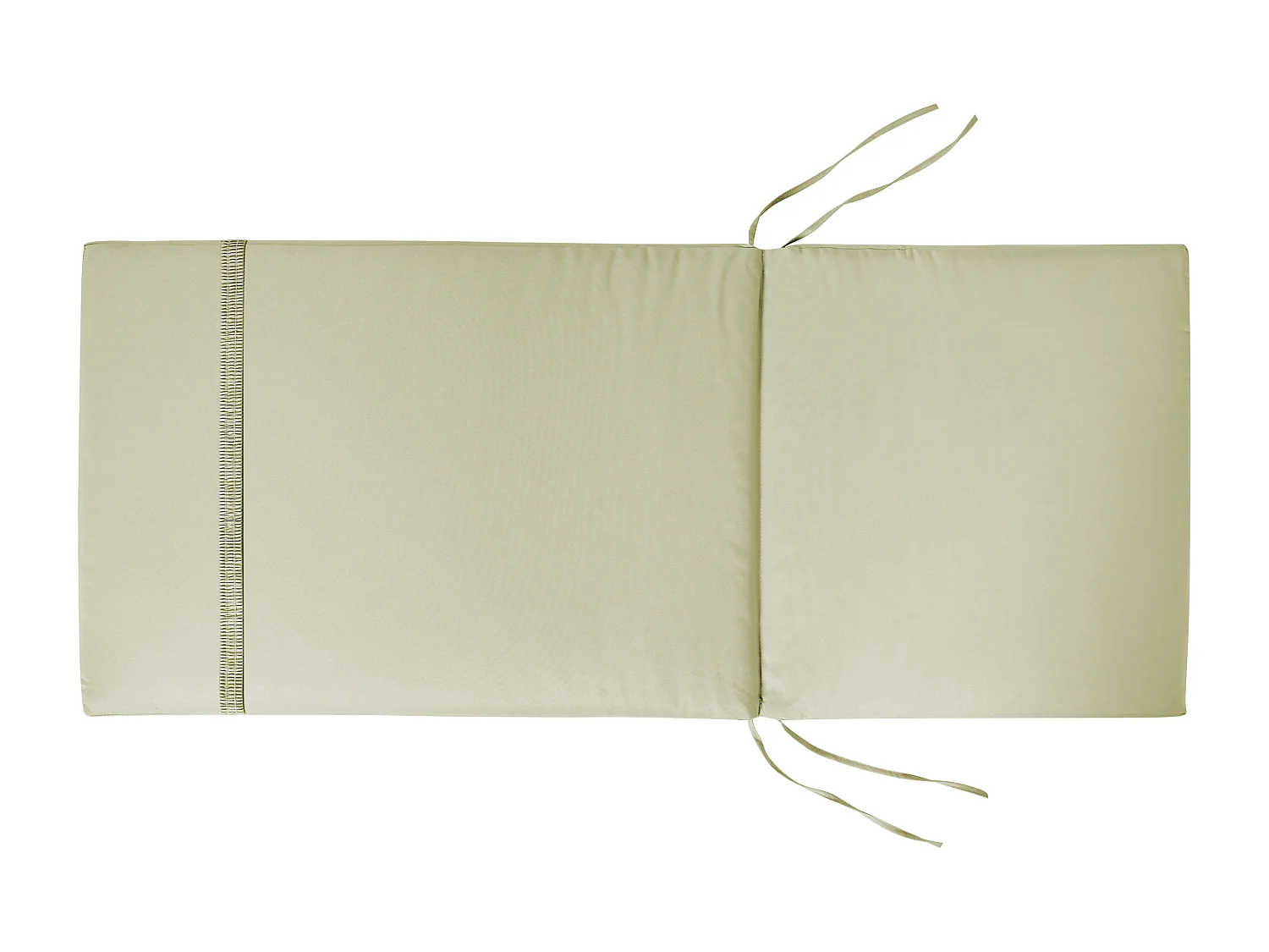 Lot de 2 coussins de jardin JAVA/AMANTEA PREMIUM 50 x 70 cm Vert