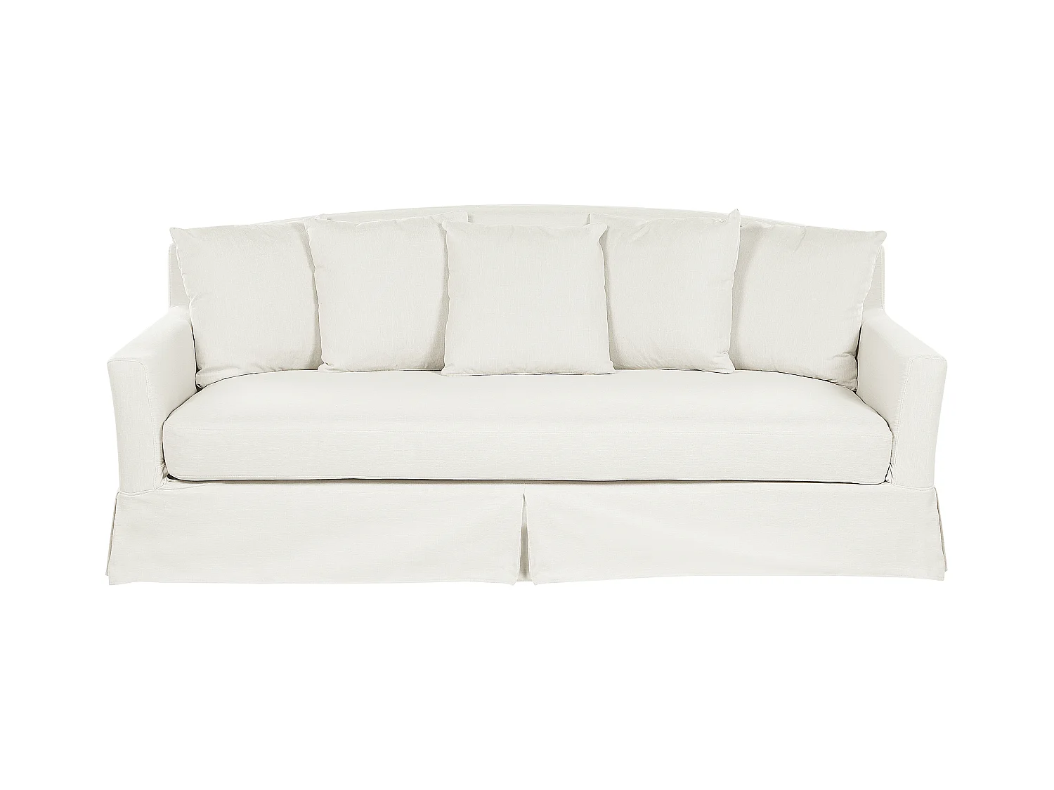 Housse de canapé 3 places GILJA Blanc cassé