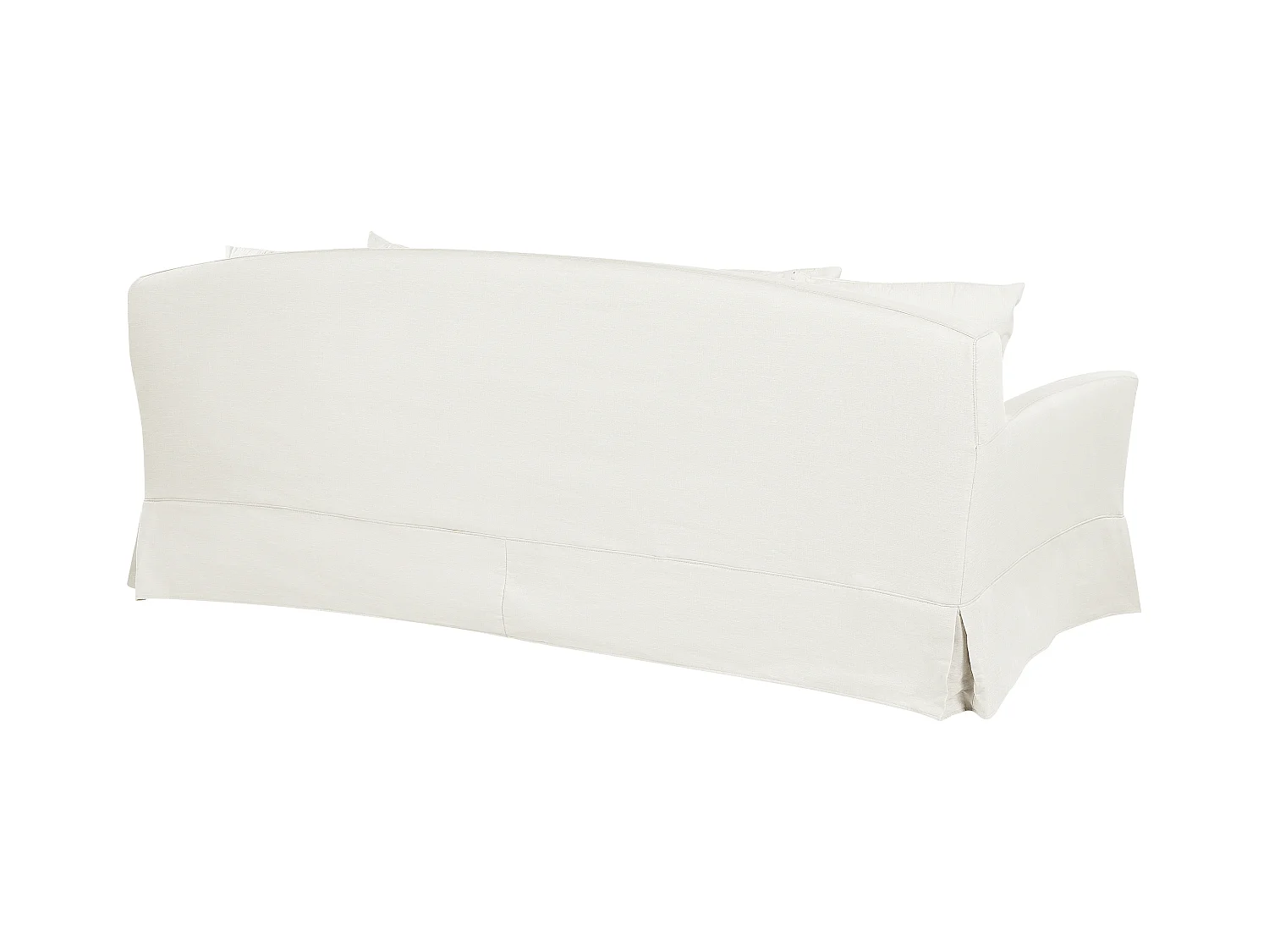 Housse de canapé 3 places GILJA Blanc cassé