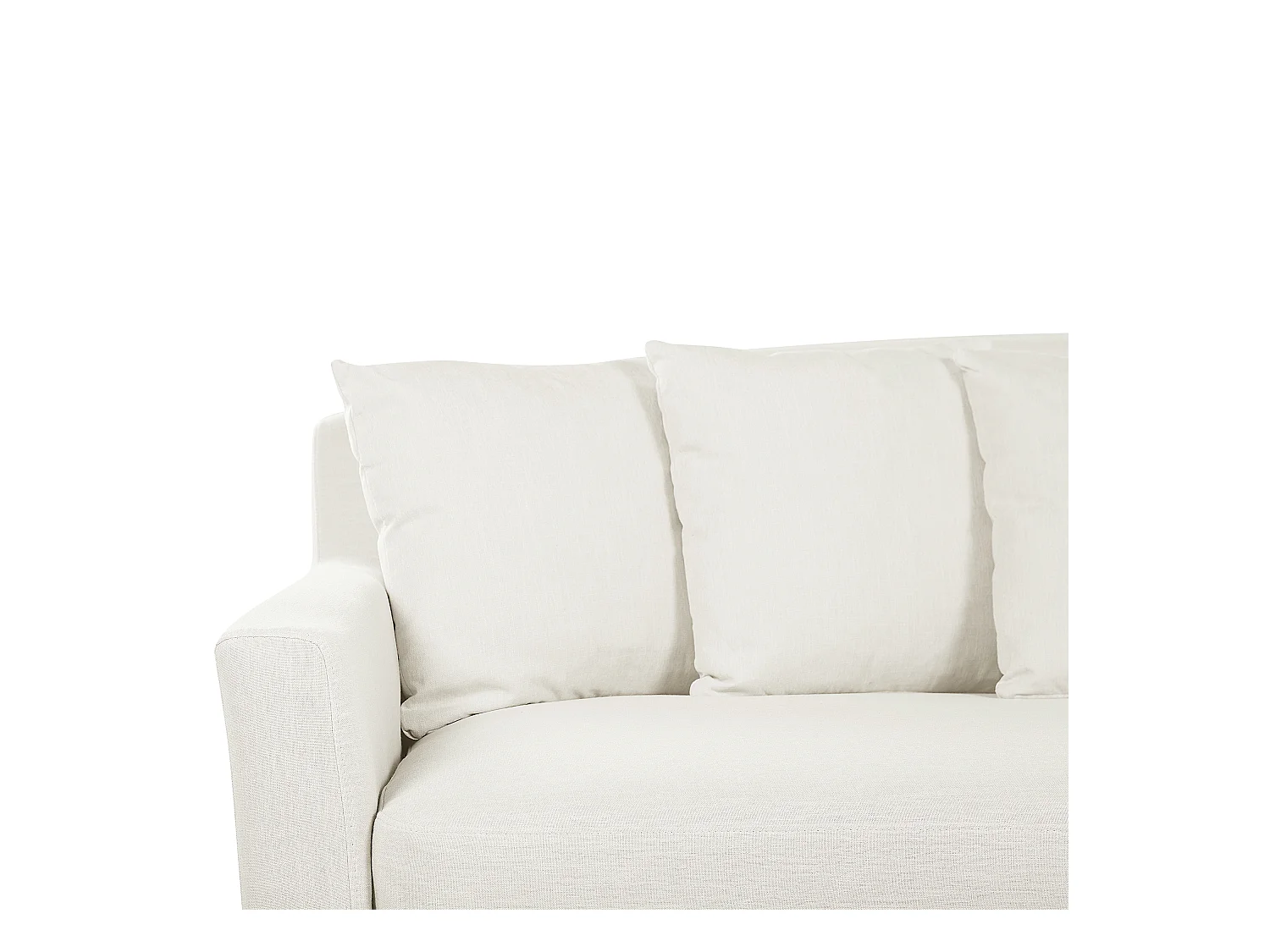 Housse de canapé 3 places GILJA Blanc cassé