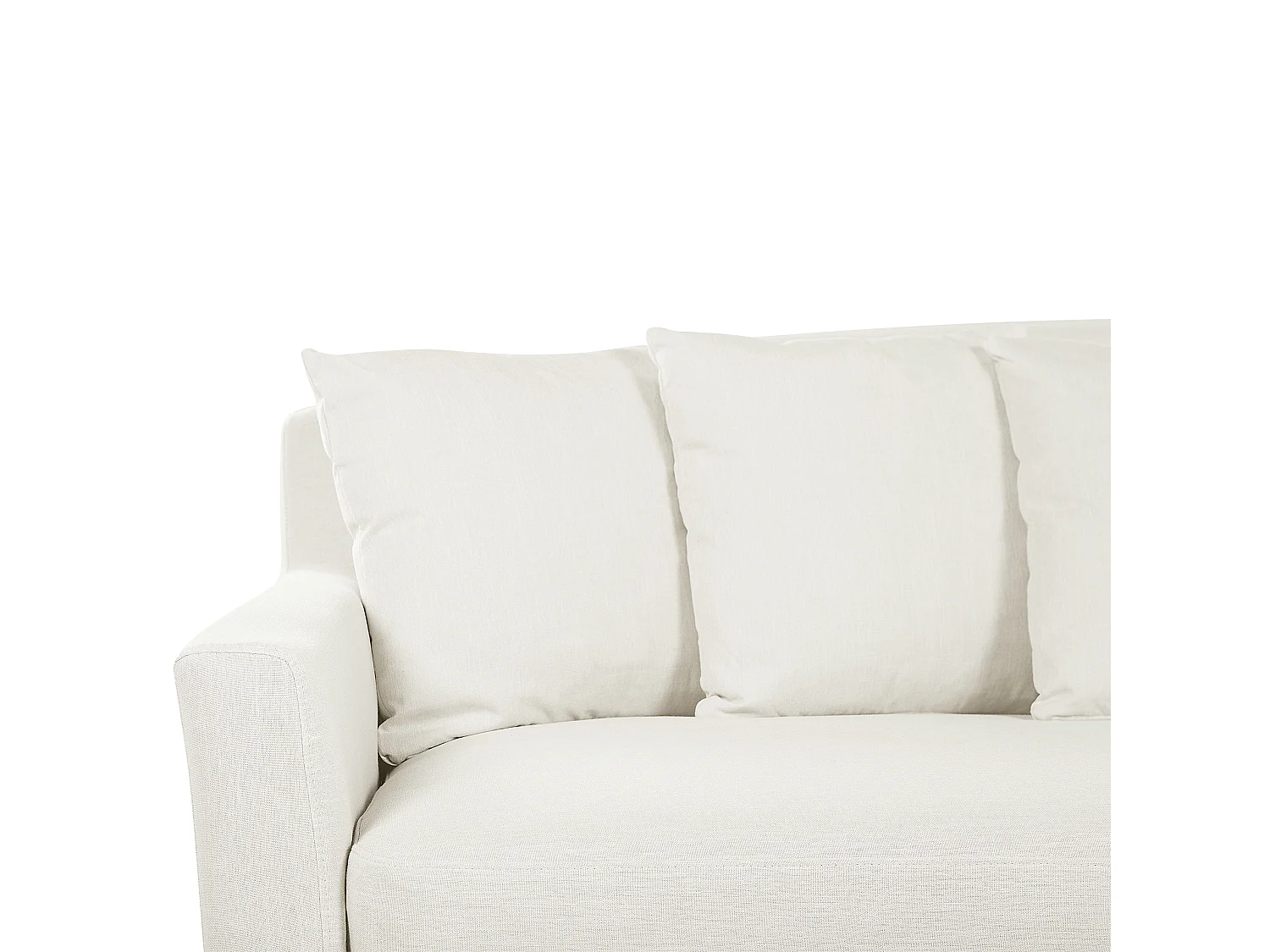 Housse de canapé 3 places GILJA Blanc cassé