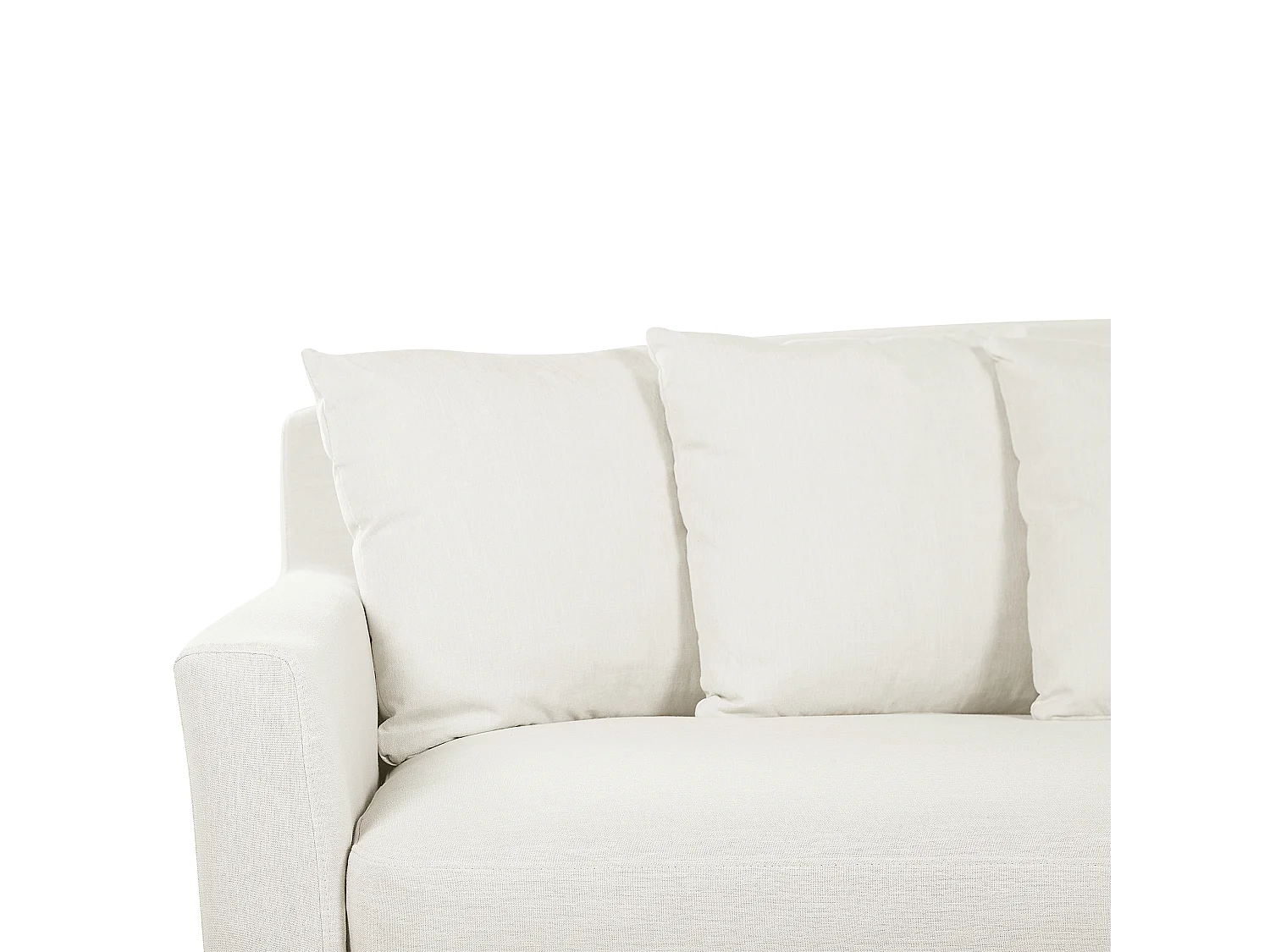 Housse de canapé 3 places GILJA Blanc cassé