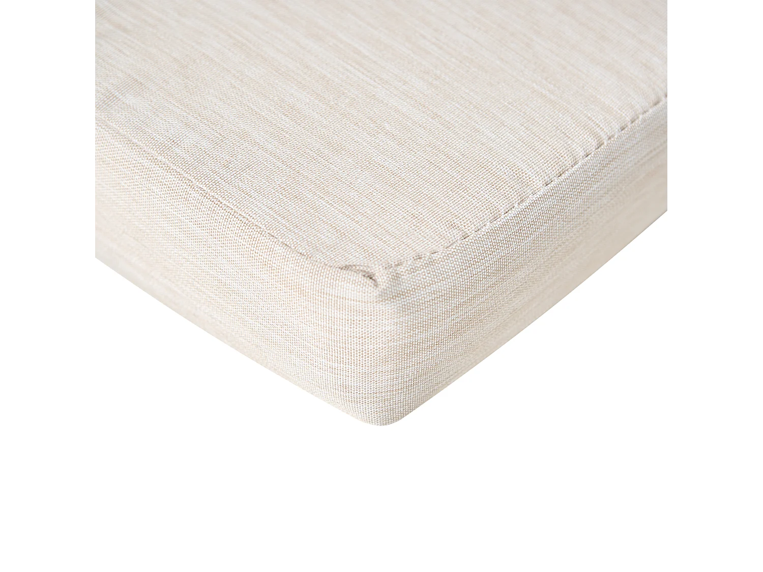 Lot de 6 coussins de jardin JAVA/AMANTEA PREMIUM 50 x 70 cm Beige clair