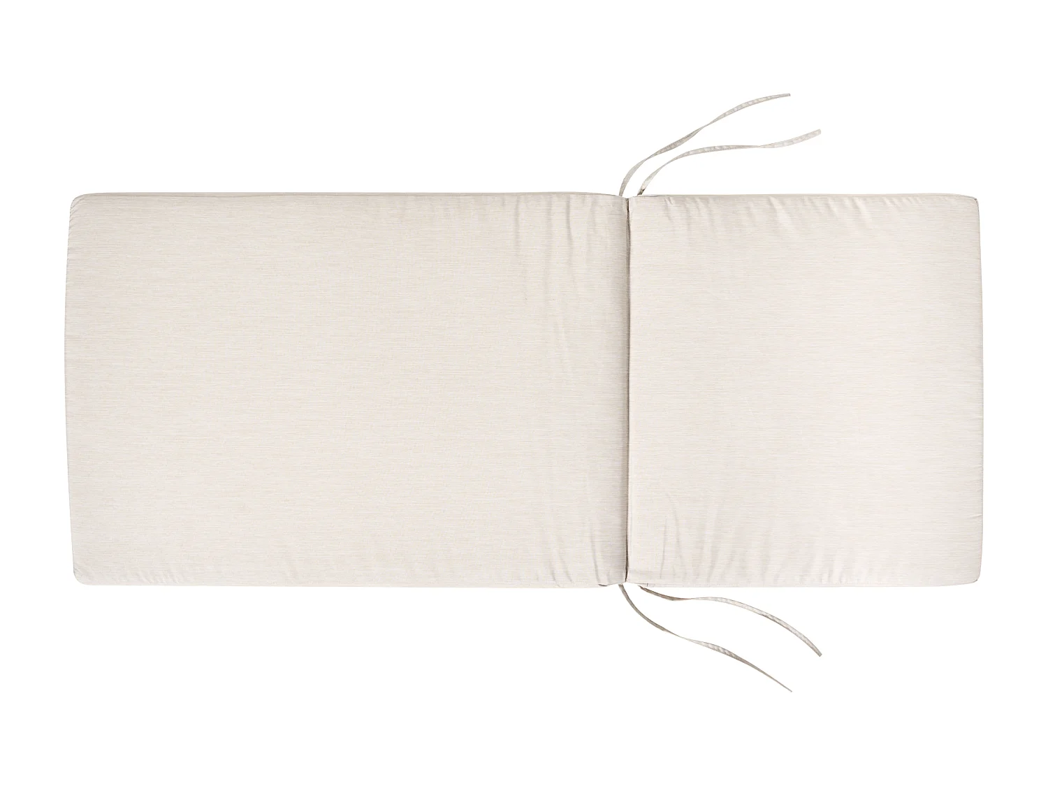 Lot de 6 coussins de jardin JAVA/AMANTEA PREMIUM 50 x 71 cm Beige clair